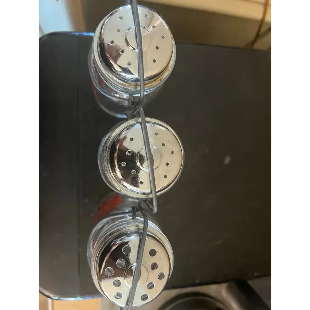 Vintage MCM Wheaton Glass Shaker Set 5.5”